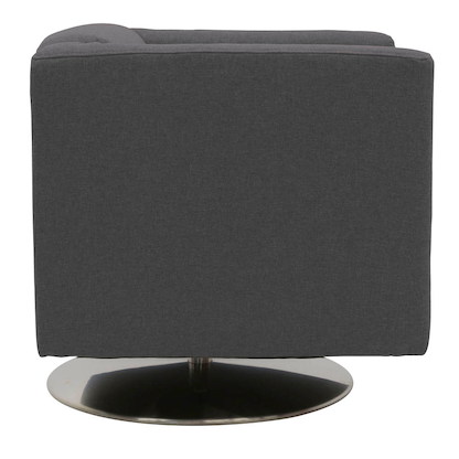 Artikelbild 4 für DOMO Collection Sessel BOB grau silber Stoff 72,0 cm 75,0 cm, 1 St., Artikelnummer 764714