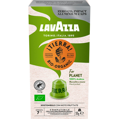 Artikelbild für LAVAZZA Tierra for Planet Bio-Kakaokapseln, Arabicabohnen 10 Stück, Artikelnummer 125239