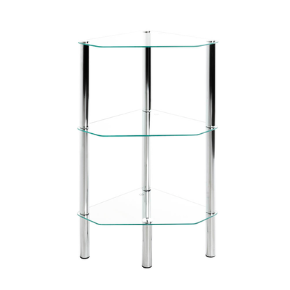 Artikelbild 4 für HAKU Möbel Eckregal chrom 46,0 x 32,0 x 77,0 cm, 1 St., Artikelnummer 559127