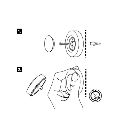 Artikelbild 5 für WAGNER® design yourself EH 5138 Türstopper Zinkdruckguss, Vollgummi, Artikelnummer 419319
