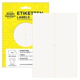 Artikelbild 1 für AVERY Zweckform Namensetiketten weiß 80,0 x 54,0 mm, 40 St., Artikelnummer 607089