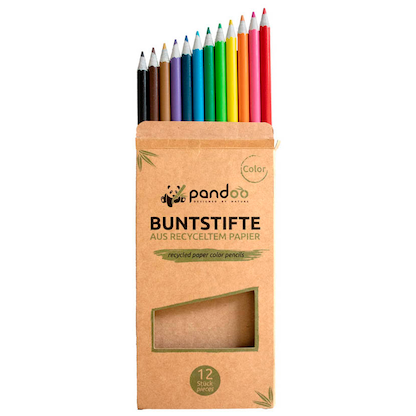 Artikelbild für pandoo Buntstifte farbsortiert, 12 St., Artikelnummer 616296