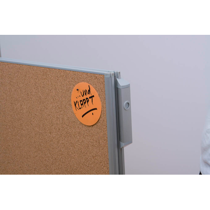 Artikelbild 3 für FRANKEN Moderationskarten orange Ø 9,5 cm, 500 St., Artikelnummer 670287