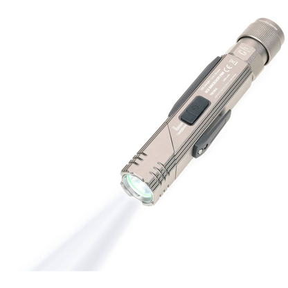 Artikelbild 4 für TROIKA® ECO KNICKLICHT PRO LED Taschenlampe titanfarben 14,9 cm, 200 Lumen, 1 St., Artikelnummer 666569