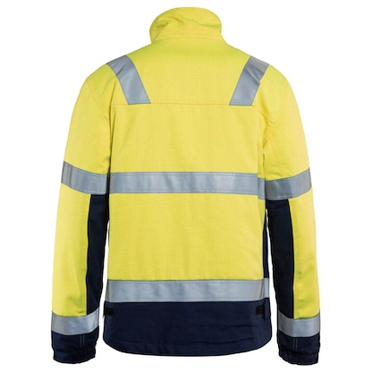 Artikelbild 2 für BLAKLÄDER® unisex Warnjacke Winter 4069 gelb, marine Größe XS, Artikelnummer 723736