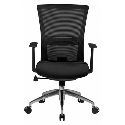 Artikelbild 3 für AMSTYLE Bürostuhl, SPM1.285 Stoff schwarz, Gestell schwarz, Artikelnummer 975925