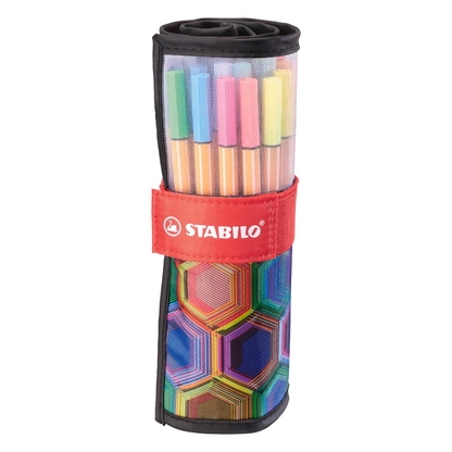 Artikelbild 2 für STABILO Point 88 ARTY Edition Fineliner farbsortiert 0,4 mm, 25 St., Artikelnummer 503001