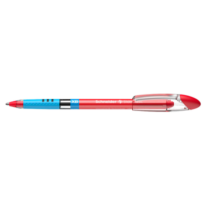 Artikelbild 3 für Schneider Kugelschreiber Slider Basic XB rot/transparent, Schreibfarbe: rot, 10 St., Artikelnummer 867317