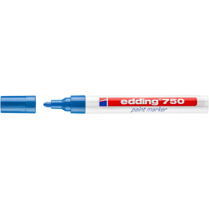 Artikelbild für edding 750 Lackmarker blau 2,0 - 4,0 mm, 1 St., Artikelnummer 913527