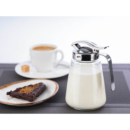 Artikelbild 5 für APS Zuckerstreuer bzw. Milchkännchen transparent/silber 0,3 l, 1 St., Artikelnummer 195416