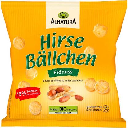 Artikelbild für ALNATURA Bio Hirsebällchen 75,0 g, 1 St., Artikelnummer 294149