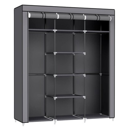 Artikelbild 4 für SONGMICS Stoffschrank, RYG12G grau 150,0 x 45,0 x 175,0 cm, 1 St., Artikelnummer 439586