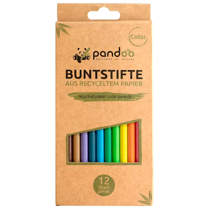 Artikelbild 2 für pandoo Buntstifte farbsortiert, 12 St., Artikelnummer 616296