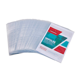 Artikelbild 1 für DURABLE Prospekthüllen PREMIUM Recycling DIN A4 transparent genarbt 0,08 mm, 100 St., Artikelnummer 574737