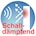 Piktogramm mit Schallwellen und rotem Punkt, Aufschrift „schalldämpfend“.