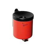 Artikelbild 1 für TKG Rondo junior Wandaschenbecher rot, 1 St., Artikelnummer 407085