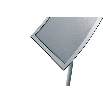 Artikelbild 6 für update displays Infoständer Konkav silber DIN A3 29,5 x 29,5 x 109,0 cm, 1 St., Artikelnummer 316982