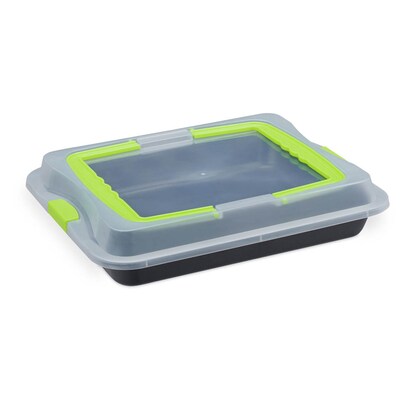 Artikelbild 3 für relaxdays Backblech mit Deckel Ø 41,5 x 33,0 cm, 1 St., Artikelnummer 562621