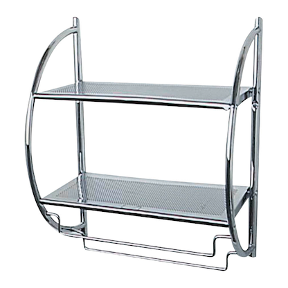 Artikelbild für WENKO Wandregal silber 45,5 x 26,0 x 54,5 cm, 1 St., Artikelnummer 528880