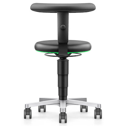 Artikelbild 2 für bimos Arbeitshocker Medical grün, schwarz Kunstleder, 1 St., Artikelnummer 424139