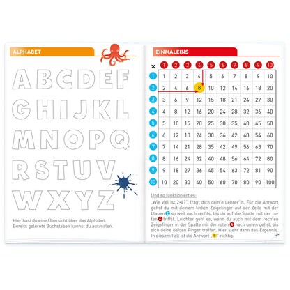 Artikelbild 6 für ROTH Hausaufgabenheft T-Rex Klipp & Klar liniert DIN A5 ohne Rand, 96 Blatt, 1 St., Artikelnummer 580599