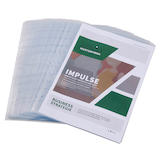 Artikelbild 1 für DURABLE Prospekthüllen PREMIUM Recycling DIN A4 transparent genarbt 0,08 mm, 40 St., Artikelnummer 574768