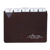 Artikelbild 1 für DURABLE Karteikartenregister A-Z, blanko, Jan.-Dez., 0-31 braun, Artikelnummer 138719