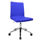 Artikelbild 1 für Topstar Besucherstuhl Cube EA390 L56 blau Stoff, 1 St., Artikelnummer 548479