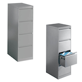 Artikelbild 1 für CP C 2000 Acurado Hängeregistraturschrank silber 4 Schubladen 43,3 x 59,0 x 135,7 cm, 1 St., Artikelnummer 734814