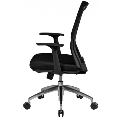 Artikelbild 4 für AMSTYLE Bürostuhl, SPM1.285 Stoff schwarz, Gestell schwarz, Artikelnummer 975925