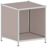 Artikelbild 1 für viasit Aktenregal System4 taupe 40,4 x 40,4 x 43,2 cm, 1 St., Artikelnummer 501732