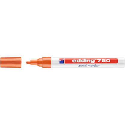 Artikelbild für edding 750 Lackmarker orange 2,0 - 4,0 mm, 1 St., Artikelnummer 913543