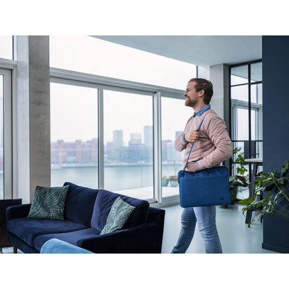 Artikelbild 9 für Trust Laptoptasche Bologna Slim Kunstfaser blau 24448 bis 40,6 cm (16 Zoll), Artikelnummer 975443