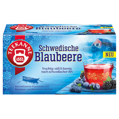 Artikelbild für TEEKANNE Schwedische Blaubeere Tee 20 Portionen, Artikelnummer 148124
