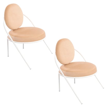 Artikelbild für meet powered by PAPERFLOW Sessel SATURNE elfenbein weiß Stoff 70,0 x 73,0 x 88,0 cm, 2 St., Artikelnummer 230676