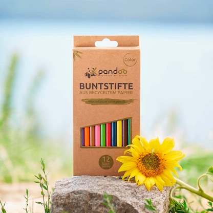 Artikelbild 5 für pandoo Buntstifte farbsortiert, 12 St., Artikelnummer 616296