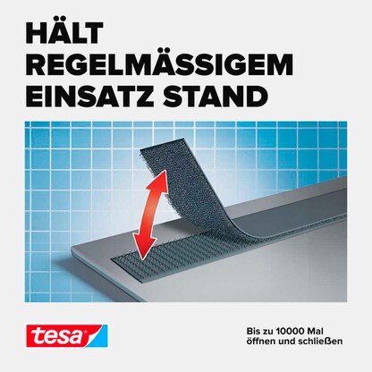 Artikelbild 4 für tesa Klettpunkte ON & OFF® UNIVERSAL weiß, 8 St., Artikelnummer 724136