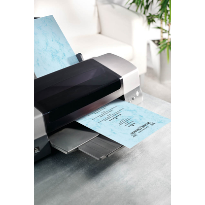 Artikelbild 3 für SIGEL Briefpapier Marmor blau DIN A4 200 g/qm 50 St., Artikelnummer 777797
