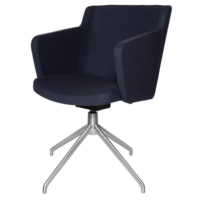 Artikelbild 2 für Topstar Besuchersessel SFH 1.0 dunkelblau edelstahl, Optik matt Stoff 58,0 x 66,0 x 87,0 - 90,0 cm, 1 St., Artikelnummer 593323