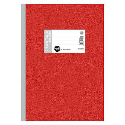 Artikelbild 2 für Ursus Geschäftsbuch DIN A4 kariert, rot Hardcover 192 Seiten, 1 St., Artikelnummer 991083