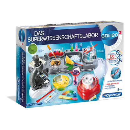 Artikelbild für Clementoni Experimentierkasten Das Superwissenschaftslabor mehrfarbig, Artikelnummer 544017