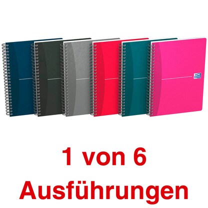Artikelbild für OXFORD Collegeblock Office Essentials Spiralbuch kariert DIN A5 ohne Rand, 1 Block, Artikelnummer 176519