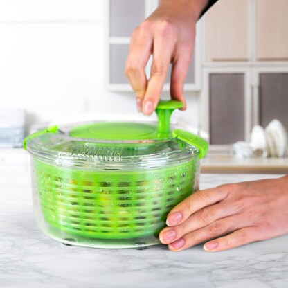 Artikelbild 3 für Genius Salatschleuder grün 4-tlg., 1 Set, Artikelnummer 895553