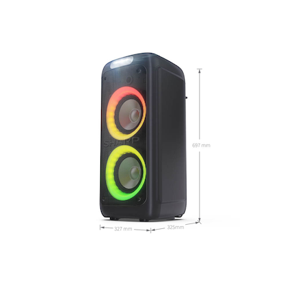 Artikelbild 5 für SHARP PS-949 Entertainment-Center schwarz, Artikelnummer 156309