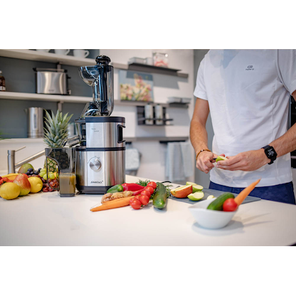 Artikelbild 4 für Steba E 400 Entsafter silber/schwarz 400 W, Artikelnummer 491748