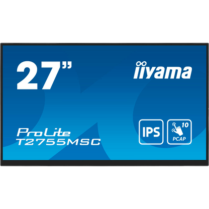 Artikelbild 4 für iiyama ProLite T2755MSC-B1 LED-Display, schwarz, 68,6 cm (27,0 Zoll), Artikelnummer 551576