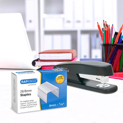 Artikelbild 4 für RAPESCO® Heftklammern 26/6, 5.000 St., Artikelnummer 710628