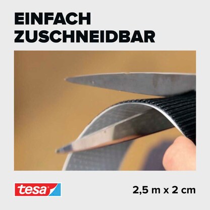 Artikelbild 4 für tesa Klettband ON & OFF® schwarz, 1 Rolle, Artikelnummer 724159