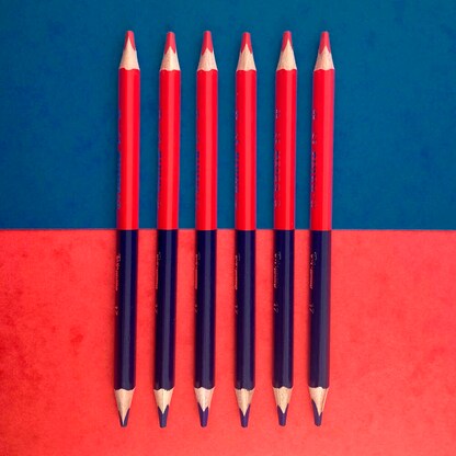 Artikelbild 2 für Kores® JUMBO TWIN Silbenstift mehrfarbig, 1 St., Artikelnummer 767329