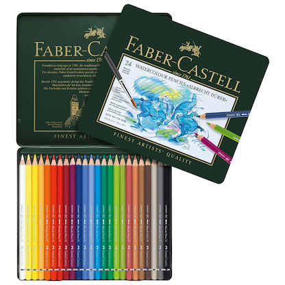 Artikelbild für FABER-CASTELL Albrecht Dürer Buntstifte farbsortiert, 24 St., Artikelnummer 379622